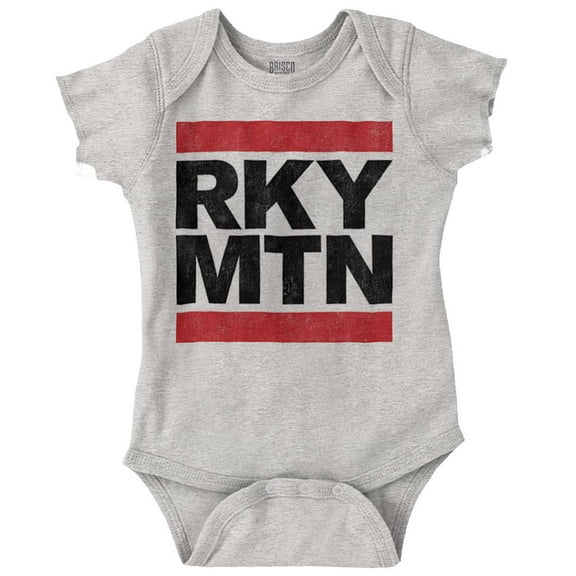 Colorado Rocky Mountains Hiking Trip Romper Boys or Girls Infant Baby Brisco Brands NB