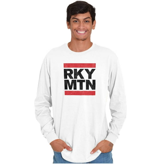 Colorado Rocky Mountains Hiking Trip Plus Size Long Sleeve Graphic Tee Shirt Brisco Brands 2X