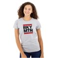 thumbnail image 1 of Colorado Rocky Mountains Hiking Trip Womens Fitted Plus Size Graphic Tee Brisco Brands 3X, 1 of 5
