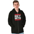 thumbnail image 1 of Colorado Rocky Mountains Hiking Trip Unisex Fleece Graphic Zip Up Hoodie Brisco Brands 2X, 1 of 5