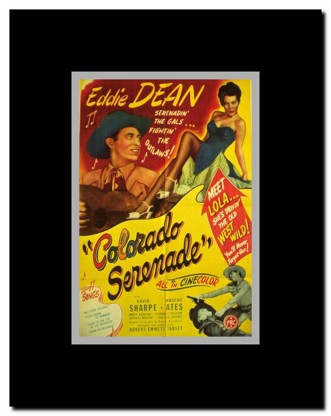 Colorado Serenade Framed Movie Poster