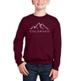 thumbnail image 1 of Colorado Ski Towns - Boy's Word Art Crewneck Sweatshirt, 1 of 3