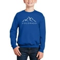 thumbnail image 1 of Colorado Ski Towns - Boy's Word Art Crewneck Sweatshirt, 1 of 3