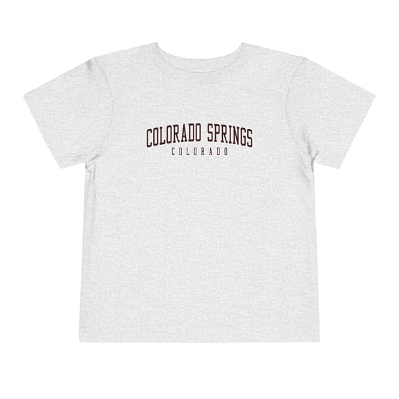 Colorado Springs CO Trip Vacation Toddler Shirt Gifts Boy Girl Size 2T-5T