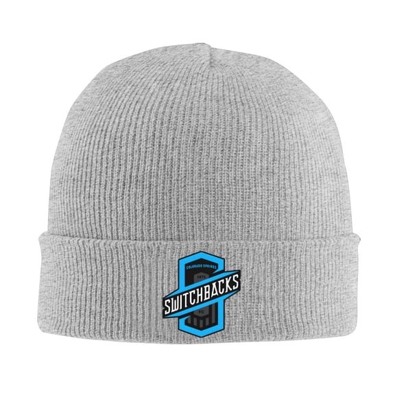 Colorado Springs Switchbacks Fc Knitted Winter Beanie Warm Acrylic Hat