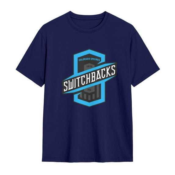 Colorado Springs Switchbacks Fc T-Shirt Casual Tee Shirts For Men Women