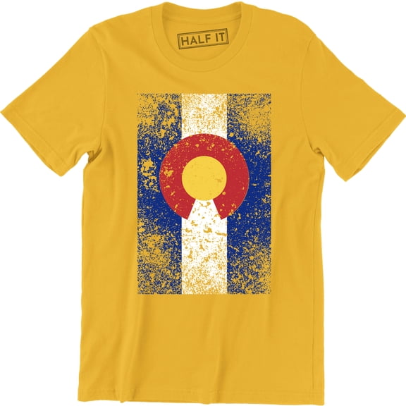 Colorado State Emblem Icon USA Legalize Tourist Gift for Friends Family Travel T-Shirt