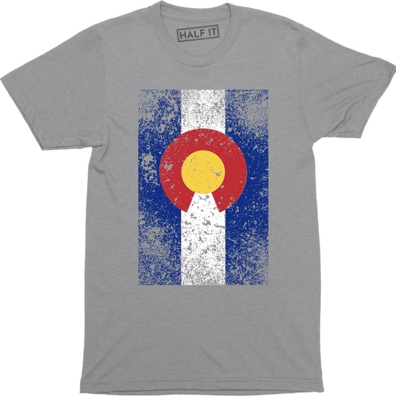 Colorado State Emblem Icon USA Legalize Tourist Gift for Friends Family Travel T-Shirt
