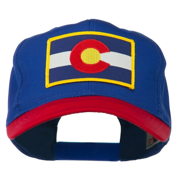 Colorado State Embroidered Patched Cap - Red Royal OSFM
