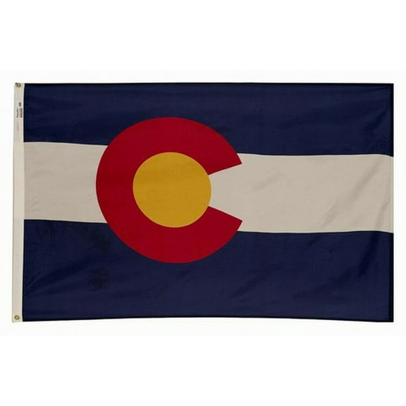 Colorado State Flag 4x6 Feet SpectraPro Polyester by Valley Forge Flag 46332060