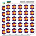 thumbnail image 1 of Colorado State Flag 50 1" Planner Calendar Scrapbooking Crafting Stickers, 1 of 2