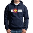 thumbnail image 1 of Colorado State Flag Distressed Hoodie, 1 of 3
