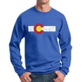thumbnail image 1 of Colorado State Flag Distressed Sweatshirt, 1 of 3