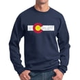 thumbnail image 1 of Colorado State Flag Distressed Sweatshirt, 1 of 3