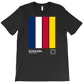 thumbnail image 1 of Colorado State Flag Funny Original Minimalist Artwork Holiday Graphic H43817 T-Shirt, for Men and Women, Up to Size 5XL, 1 of 2