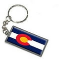 thumbnail image 1 of Colorado State Flag Keychain Key Chain Ring, 1 of 1