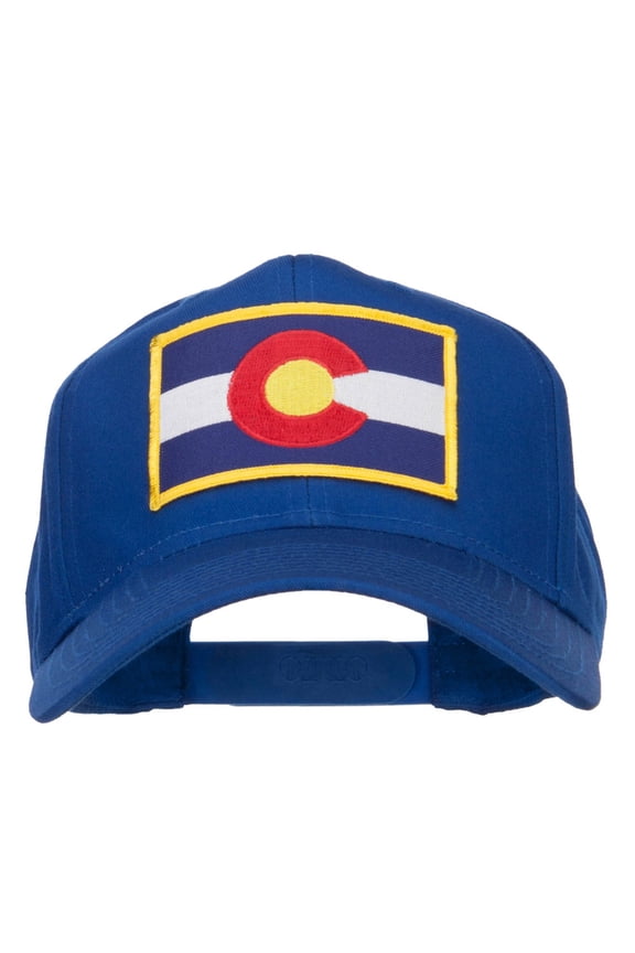 Colorado State Flag Patched Cap - Royal OSFM