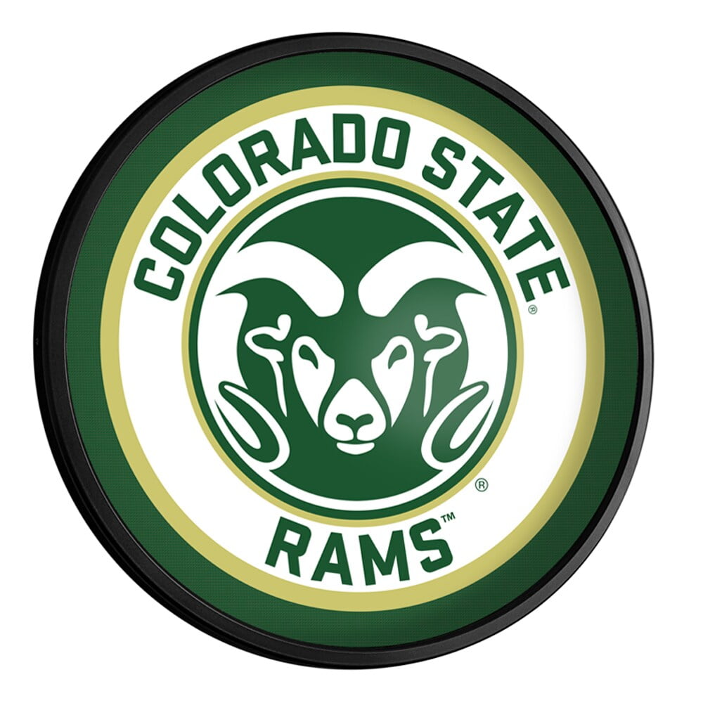 Colorado State Rams 18'' x 18'' Slimline Illuminated Wall Sign ...