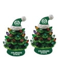 thumbnail image 1 of Colorado State Rams 2-Pack 4" Ceramic LED Christmas Tree Set, 1 of 3