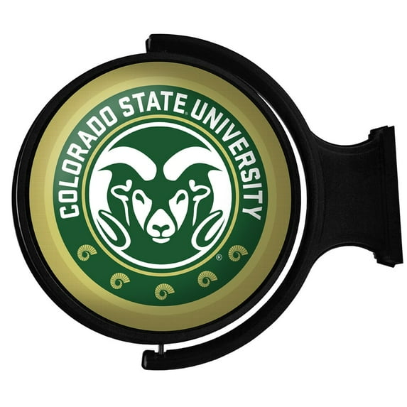 Colorado State Rams 23'' x 21'' Team Illuminated Rotating Wall Sign
