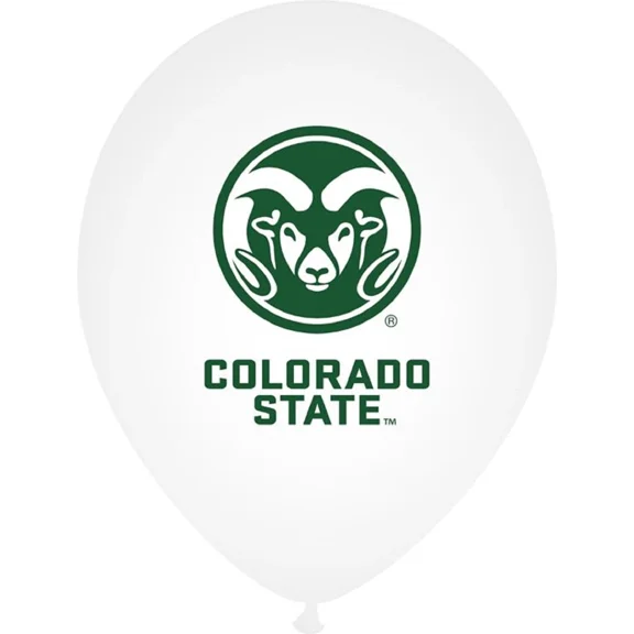 Colorado State Rams Ncaa College Sports Party Decoration 11" Latex Balloons