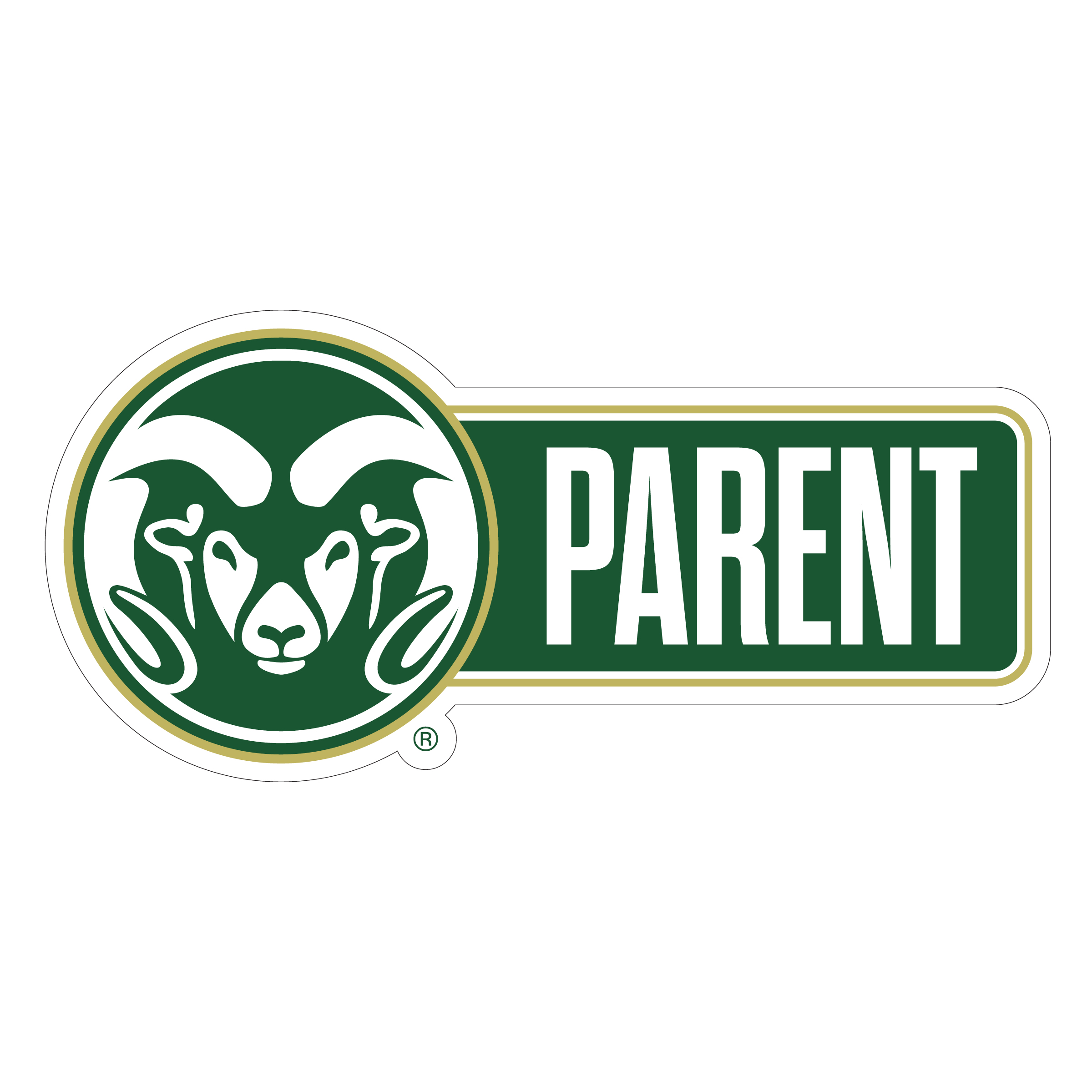 Colorado State Rams Proud Parent Die Cut Decal Officially Licensed ...