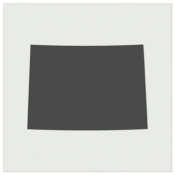 Colorado State Silhouette DIY Cookie Wall Craft Stencil - 5.5 Inch