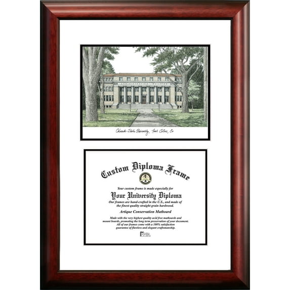 Colorado State University 8.5" x 11" Scholar Diploma Frame