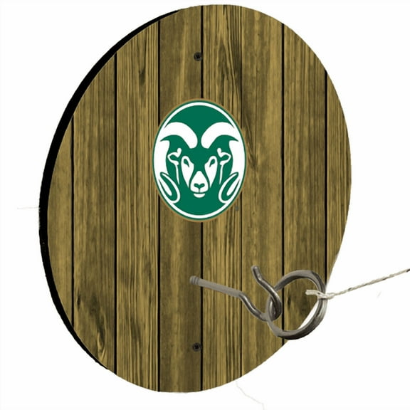 Colorado State University Gold Ring Toss Lawn Game