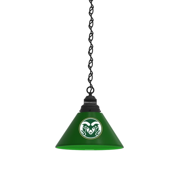 Colorado State University Pendant Light with Black Fixture