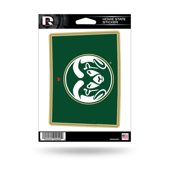 Colorado State University Home State Sticker