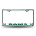 thumbnail image 1 of Colorado State University Rams Chrome Metal License Plate Frame, 1 of 1