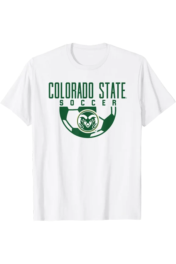 Colorado State University Rams Soccer Arch T-Shirt, Unisex T-Shirt