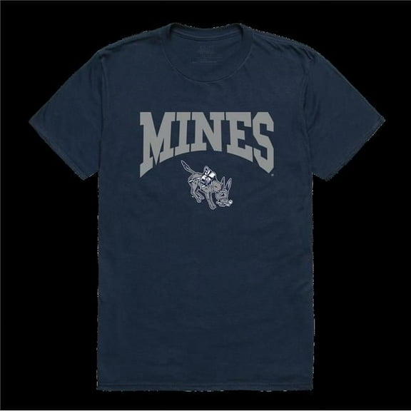Colorado State University School of Mines Orediggers Athletic T-Shirt, Navy - Medium