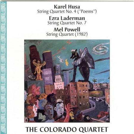 Colorado String Quartet - Quartets By Husa, Laderman & Powell - Music & Performance - CD