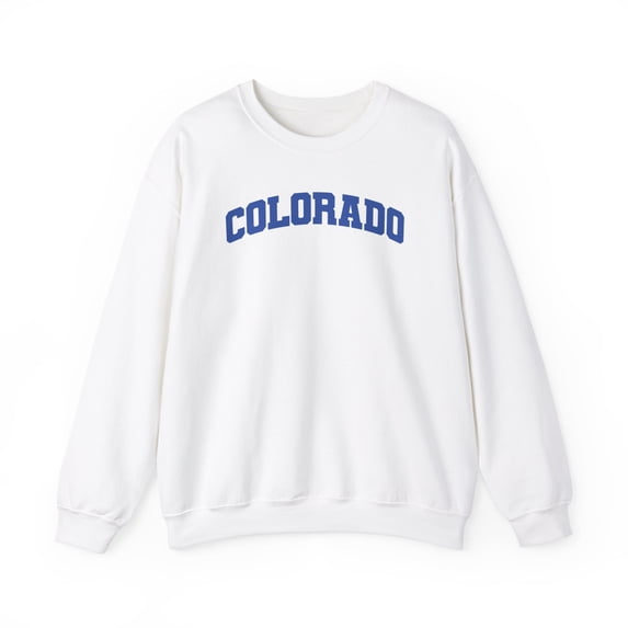 Colorado Sweatshirt Gifts Crew Neck Shirt Long Sleeve Unisex