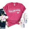 thumbnail image 1 of Colorado T-shirt Women's Shirt Camping Gift Travel Top Adventure Shirts Hiking Tee Lover Family Trip Traveler Gifts Mountain, 1 of 3