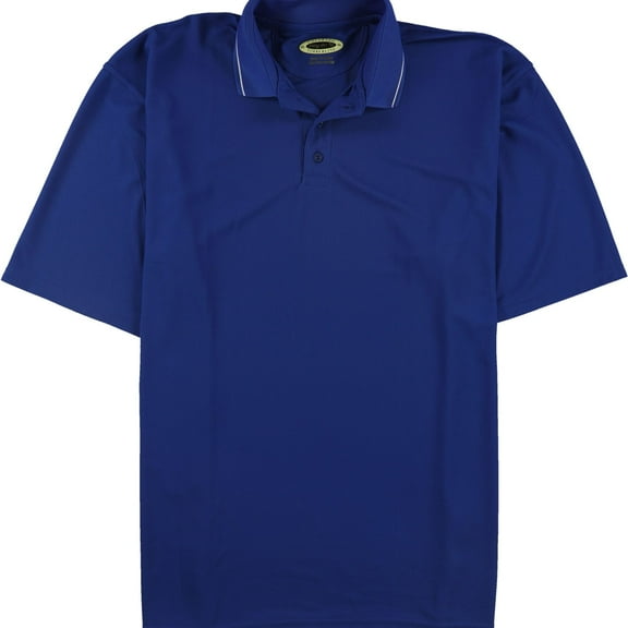 Colorado Timberline Mens Poly-Dri Polo Shirt, Blue, XXXX-Large