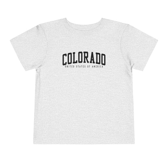 Colorado Toddler Shirt Gifts Boy Girl Size 2T-5T