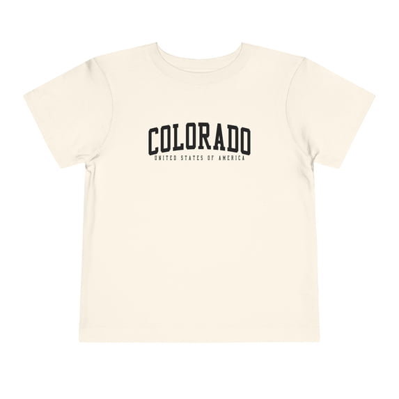 Colorado Toddler Shirt Gifts Boy Girl Size 2T-5T