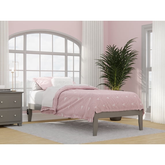 Colorado Twin Extra Long Bed with USB Turbo Charger in Grey