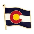 thumbnail image 1 of PinMart Enamel Colorado US State Flag CO Button Pins, Flag, 50-Piece, 1 of 3