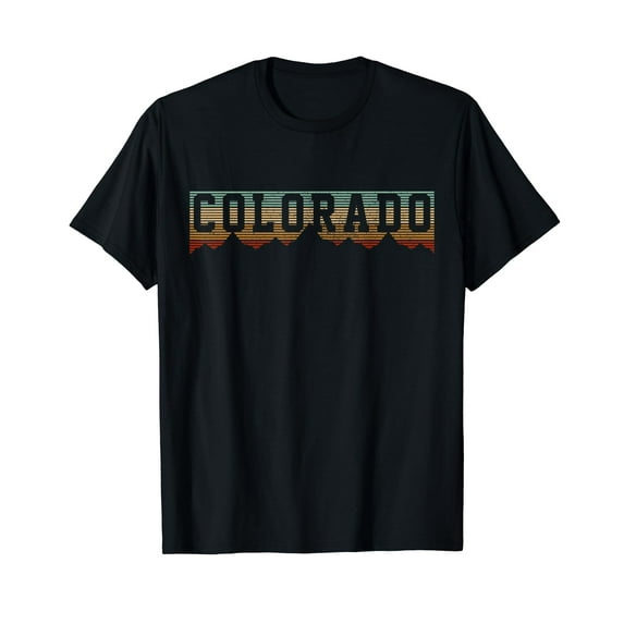 Colorado Vintage Rocky Mountains Nature Outdoor Hiking Gift T-Shirt