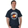 thumbnail image 1 of Colorado Vintage State Flag Souvenir Men's Graphic T Shirt Tees Brisco Brands S, 1 of 4