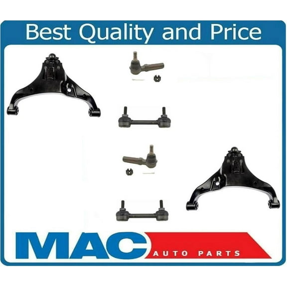 Colorado W/ Coil Spring Lower Control Arm Bushing Ball Joint 6Pc KIT