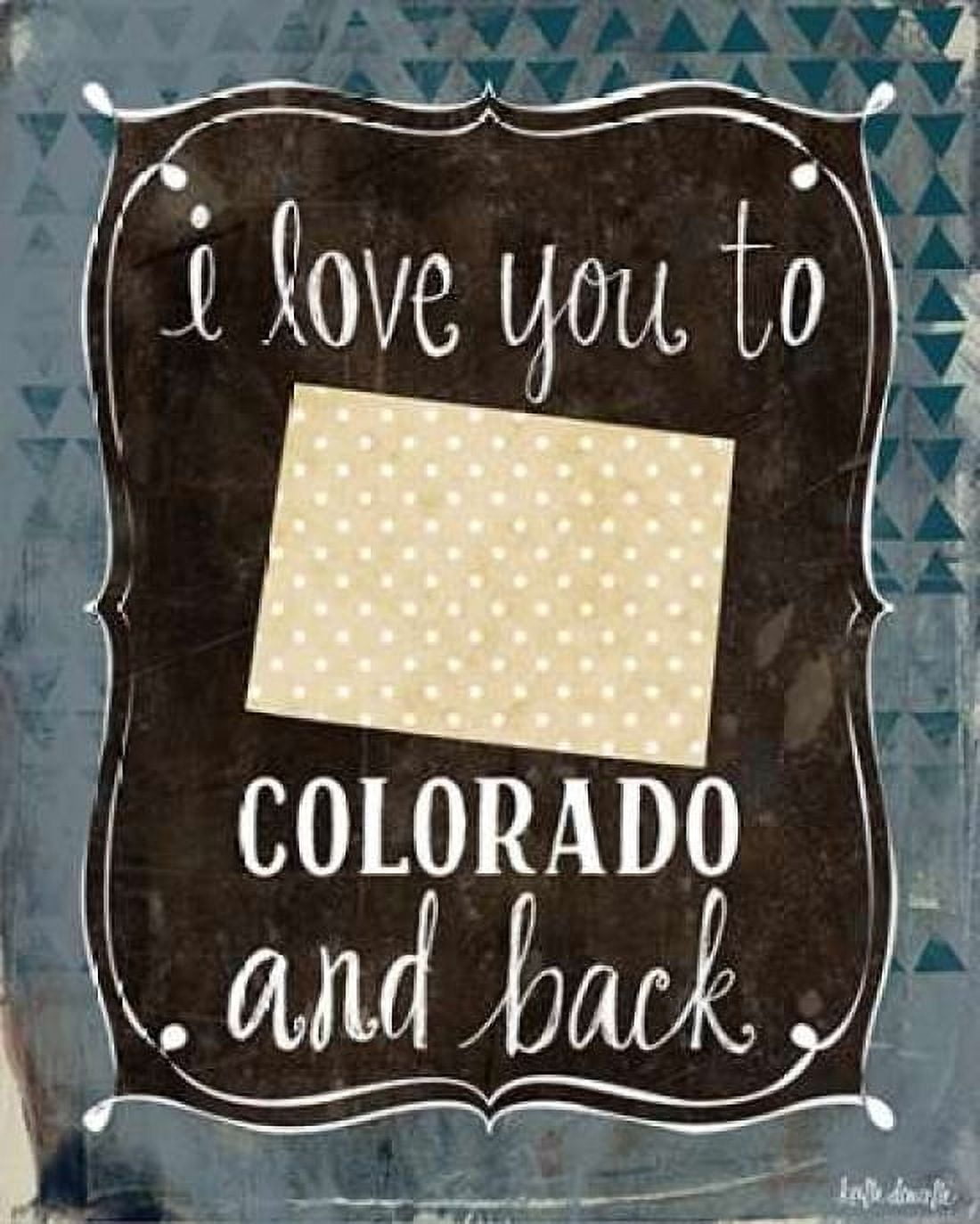 Colorado and Back Canvas Art - Katie Doucette (24 x 30)