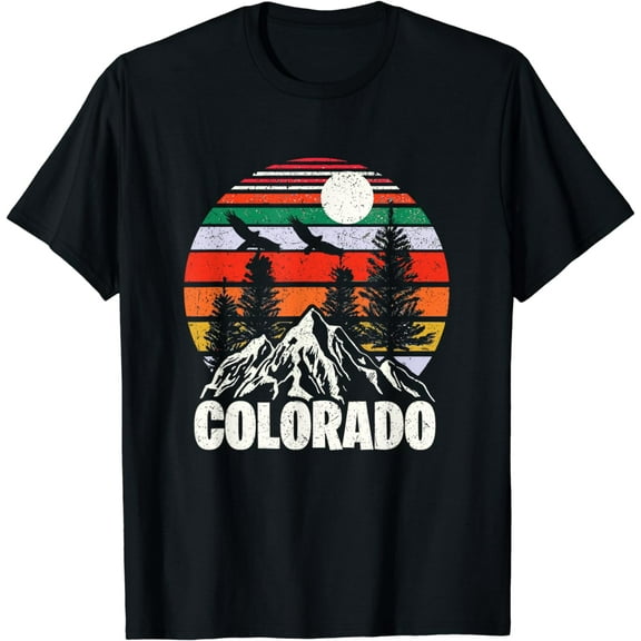 Colorado rocky mountain sun boulder hiking gifts T-Shirt