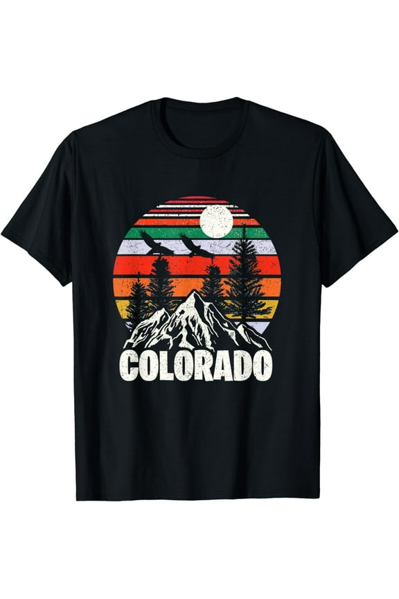 Colorado rocky mountain sun boulder hiking gifts T-Shirt
