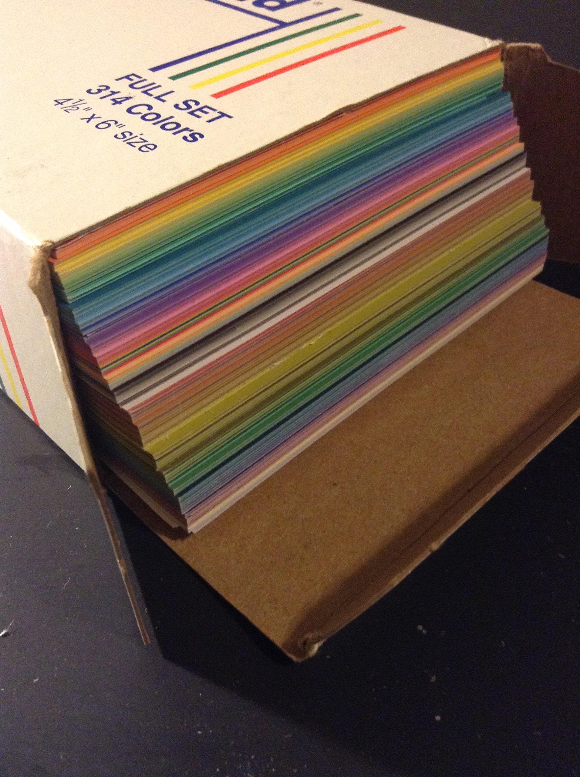 Coloraid Full Set of 314 Color Swatches - 4.5 x 6 Inches - Walmart.com