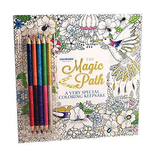 Pre-Owned Colorama The Magic Path Coloring Book Paperback